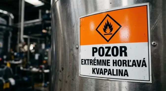 Nové pravidlá vyžadujú precízne značenie a moderné technické zabezpečenie skladov Skladovanie priemyselných horľavín